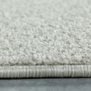 Ayyildiz, Moderní kusový koberec Ata 7000 cream | Šedá Typ: kulatý 120x120 cm