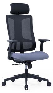 Kancelářská ergonomická židle OFFICE PRO SLIDE — více barev Šedá