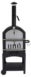 Multifunkní pec na pizzu HEAT Outdoor Living - grilování - peení - ocel - 50x35x160 cm