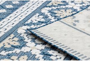 Venkovní kusový koberec Boxo modrý 157x220cm