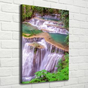 Vertikální Vertikální Foto obraz na plátně do obýváku Vodopád ocv-117248040