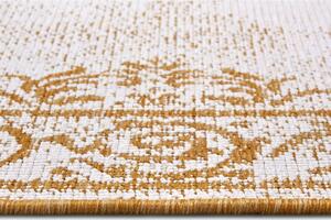 Okrově žluto-bílý venkovní koberec 120x170 cm Cebu – NORTHRUGS