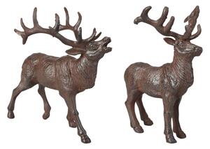 Kovové zahradní sošky v sadě 2 ks Deer – Esschert Design