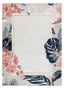Dywany Łuszczów Kusový koberec Botanic 65240 Flamingo grey ROZMĚR: 78x150