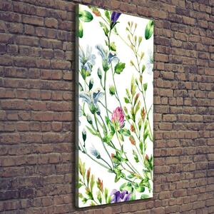 Vertikální Foto obraz canvas Polní květiny ocv-118519583