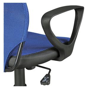 AMSTYLE Dětská otočná židle Kika (černá/modrá) (100328630003)