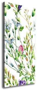 Vertikální Foto obraz canvas Polní květiny ocv-118519583