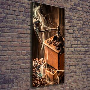 Vertikální Vertikální Foto obraz na plátně do obýváku Zrnka kávy ocv-118694149
