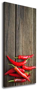 Vertikální Foto obraz na plátně Chilli papričky ocv-119501609