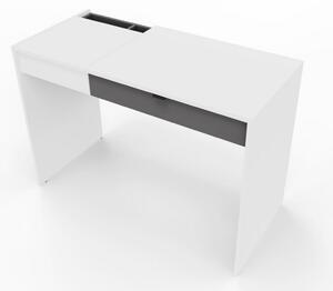 Pracovní stůl SONORA bílá/grafit