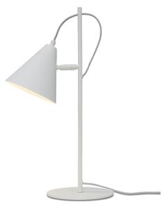 Bílá stolní lampa s kovovým stínidlem (výška 50,5 cm) Lisbon – it's about RoMi