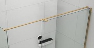 Polysan ESCA univerzální rohová podpěra pro sprchové zástěny 1400 mm, matná zlatá