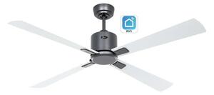 CasaFan 952232W Eco Neo III WiFi, světle šedá a bílá, stropní ventilátor