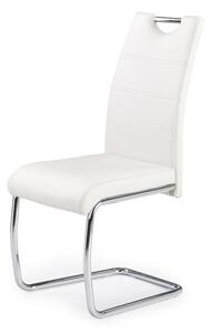 Jídelní židle MARSY –ekokůže, více barev Bílá