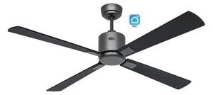 CasaFan 952202W Eco Neo III WiFi, černá a teakové dřevo, stropní ventilátor