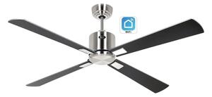 CasaFan 942242W Eco Neo III WiFi, stříbrná a wenge, stropní ventilátor
