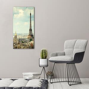 Vertikální Foto obraz na plátně Eiffelová věž Paříž ocv-120415657