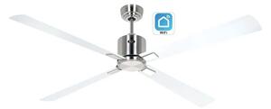 CasaFan 942333W Eco Neo III WiFi, světle šedá a bílá, stropní ventilátor