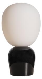 Stolní lampa Belid, Buddy, Černá, Obývací pokoj, Sklo, Design