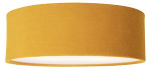 Stropní svítidlo okrové 30 cm se zlatým vnitřkem - Buben