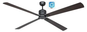 CasaFan 952411W Eco Neo III WiFi, stříbrná a wenge, stropní ventilátor