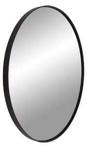 House Nordic Zrcadlo Roma (Zrcadlo s černým rámem\nØ50 cm)