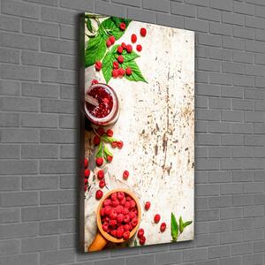 Vertikální Foto obraz na plátně Malinová marmeláda ocv-120964382