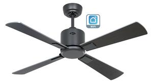 CasaFan 952141W Eco Neo III WiFi, stříbrná a wenge, stropní ventilátor