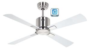 CasaFan 942131W Eco Neo III WiFi, světle šedá a bílá, stropní ventilátor