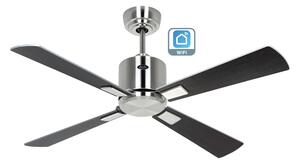 CasaFan 942141W Eco Neo III WiFi, stříbrná a wenge, stropní ventilátor