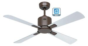CasaFan 949141W Eco Neo III WiFi, stříbrná a wenge, stropní ventilátor