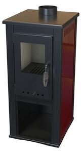 Krbová kamna OKTA, 3,9 kW, vytápěcí schopnost: 100 m³, ocelová