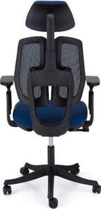 Ergonomická kancelářská židle Liftor Active, modrá (textil + síťovina)
