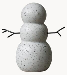 Vánoční dekorace z keramiky Snowman