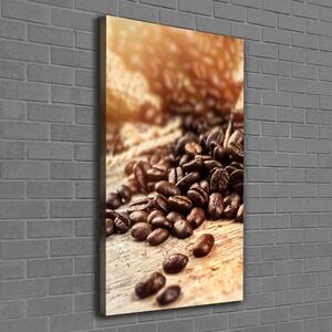 Vertikální Vertikální Foto obraz na plátně do obýváku Zrnka kávy ocv-122026573