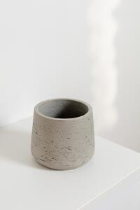 Pottery Pots Šedý Betonový Květináč 107 S 16x14cm