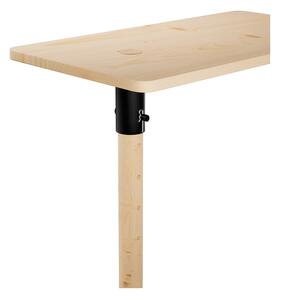 Odkládací stolek z borovicového dřeva 30x55 cm Adjust – Karup Design