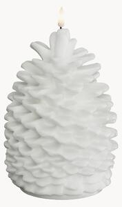 Ručně vyrobená vánoční LED svíčka's realistickým plamenem Pine Cone