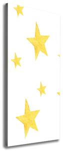Vertikální Foto obraz na plátně Žluté hvězdy ocv-127105931