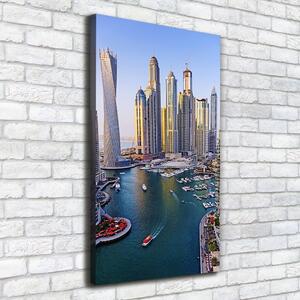 Vertikální Foto obraz canvas Zátoka Dubaj ocv-128392150