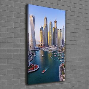 Vertikální Foto obraz canvas Zátoka Dubaj ocv-128392150