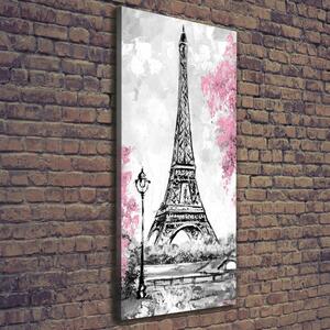 Vertikální Foto obraz na plátně Eiffelová věž Paříž ocv-129898169