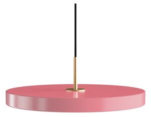 Růžové LED závěsné svítidlo s kovovým stínidlem ø 43 cm Asteria Medium – UMAGE