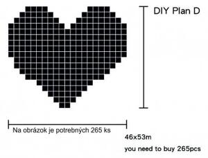 Zrcadlové dekorační nálepky z akrylu na zeď, sklo a obkládačky | SENTOP FB-FA501