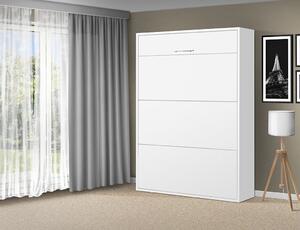 Nabytekmorava Sklápěcí postel VS 1054 P - 200x140cm barva lamina: bílá, nosnost: standardní