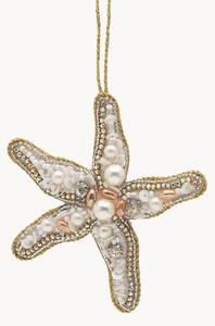 Ručně vyrobená vánoční ozdoba Starfish