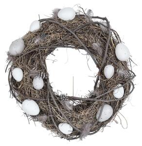 Velikonoční dekorativní věnec Ego Dekor Feathers, ⌀ 37 cm