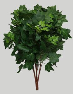 Zelený umělý břečťan na stonku 48cm