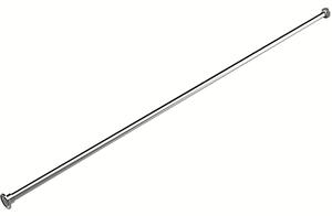 Bemeta Design Tyč sprchového závěsu, 2000 mm, skládaná, nerez, lesk - 101120101