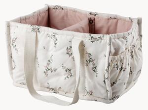 Ručně vyrobený skladovací koš z organické bavlny Diaper Caddy